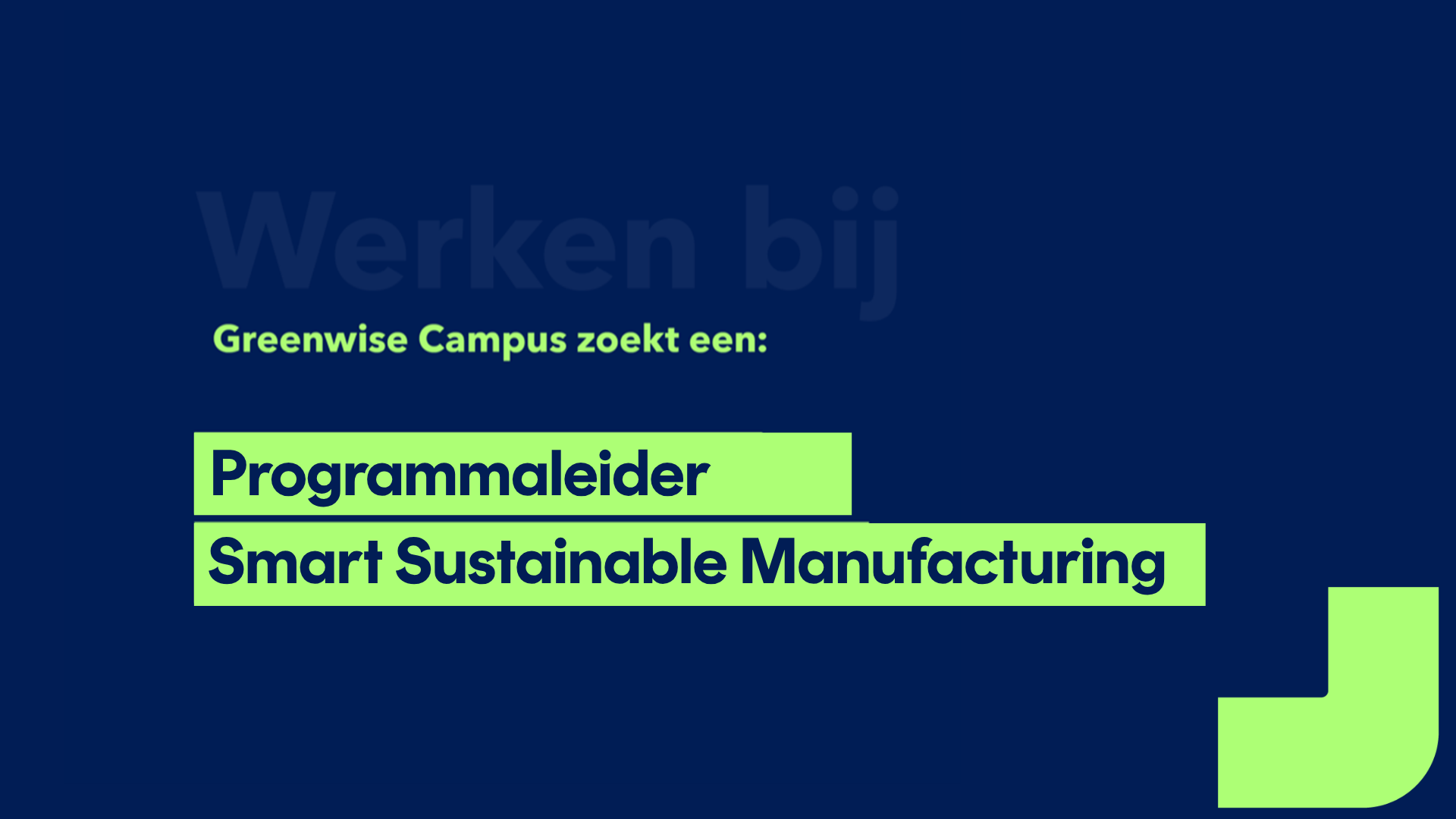 vacature